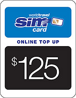$125.00 airtime credit