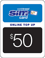 $50.00 airtime credit