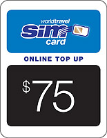 $75.00 airtime credit