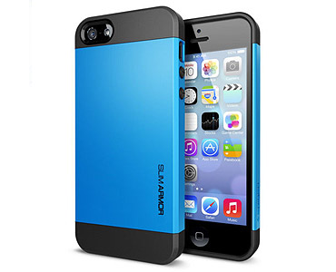 iPhone 5 & 5S Slim Armor Case Blue