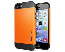 iPhone 5 & 5S Slim Armor Case Orange